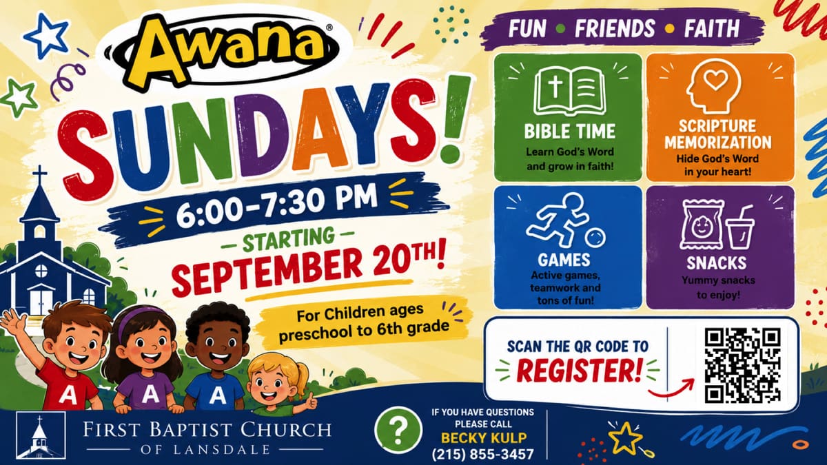 First Baptist Lansdale AWANA